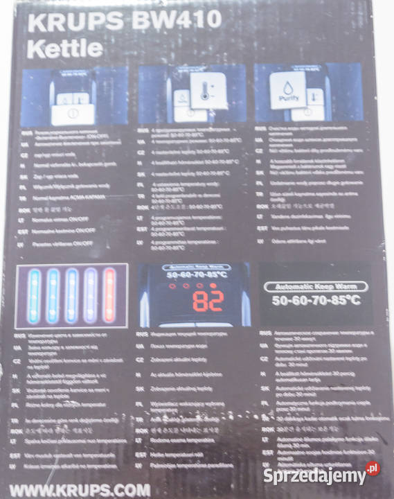 Czajnik elektryczny Krups BW410837 15L z Częstochowa