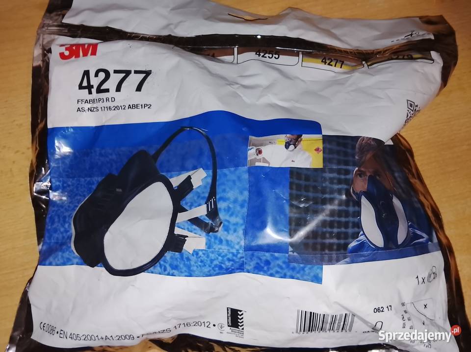 Maska przeciwgazowa 3M 4277 NOWA Krasnystaw