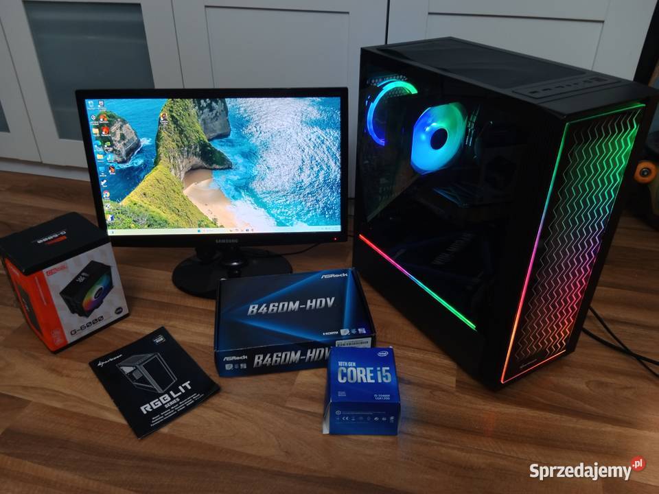 Komputer gamingowy i5 10400f rtx 3060 12 gb Kalisz sprzedam