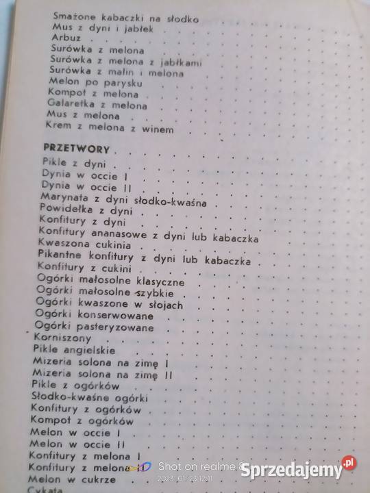 Warzywa dyniowate książki Warszawa księgarnia miękka mazowieckie
