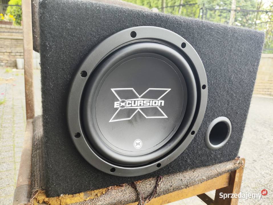 Skrzynia bassowa basowa tuba subwoofer Excursion Niegowonice