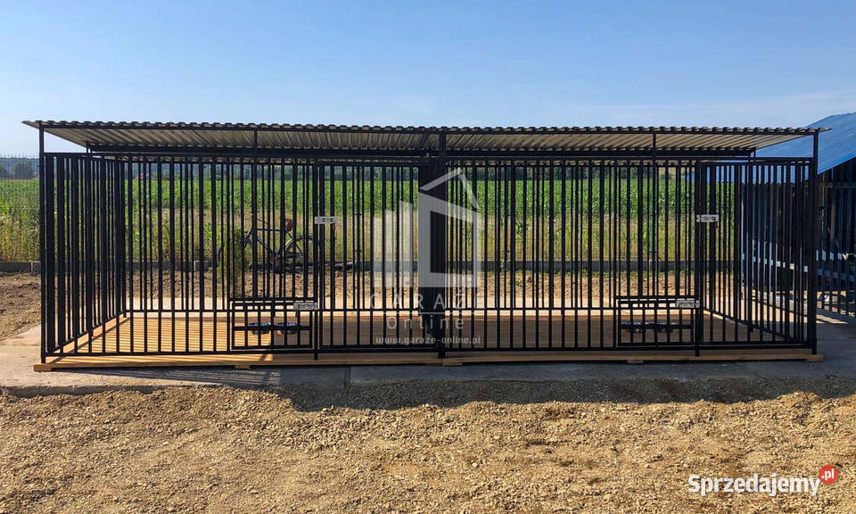 Kojec Psów 6x2m drewniana Podłoga uchwyt na Grudziądz