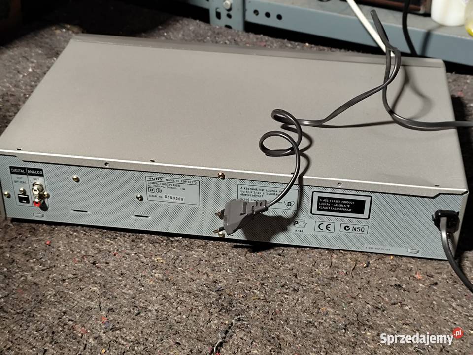 odtwarzacz CD Sony CDPXE 370