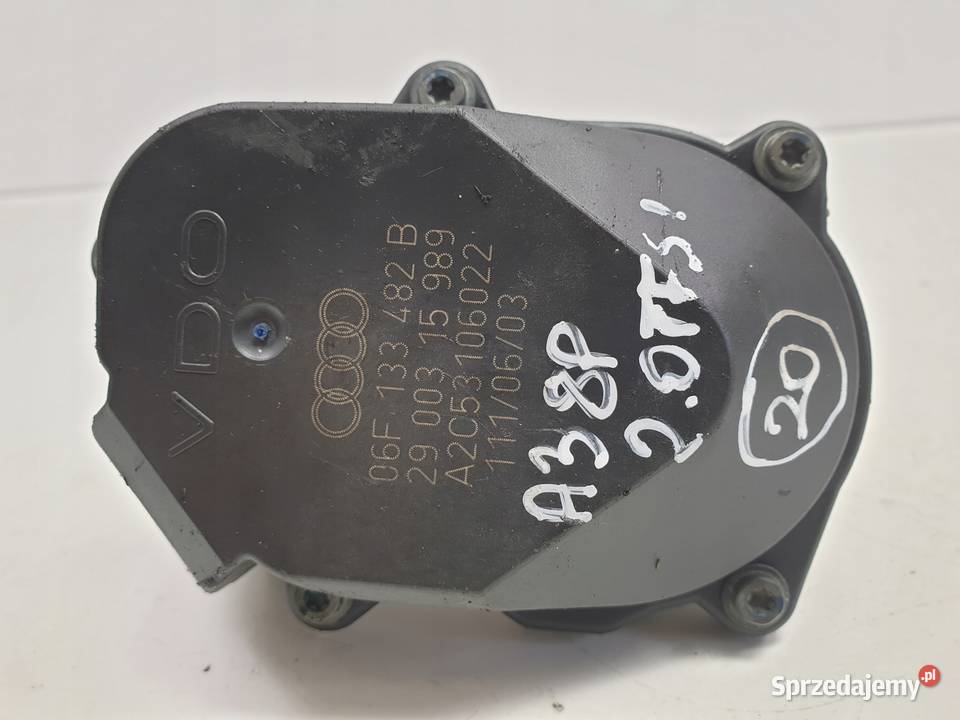 Audi A3 II 8P 20 TFSI NASTAWNIK KLAP 06F133482B lubelskie Janów