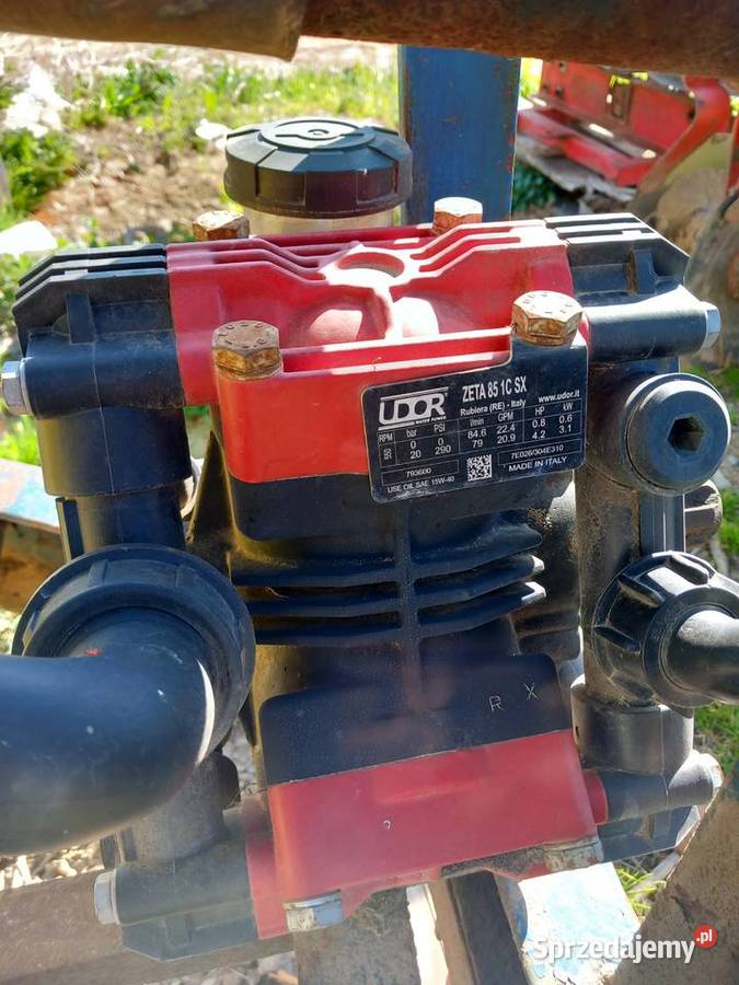 Opryskiwacz 1200l Lance 12m pompa udor 85 1CSX Otmuchów