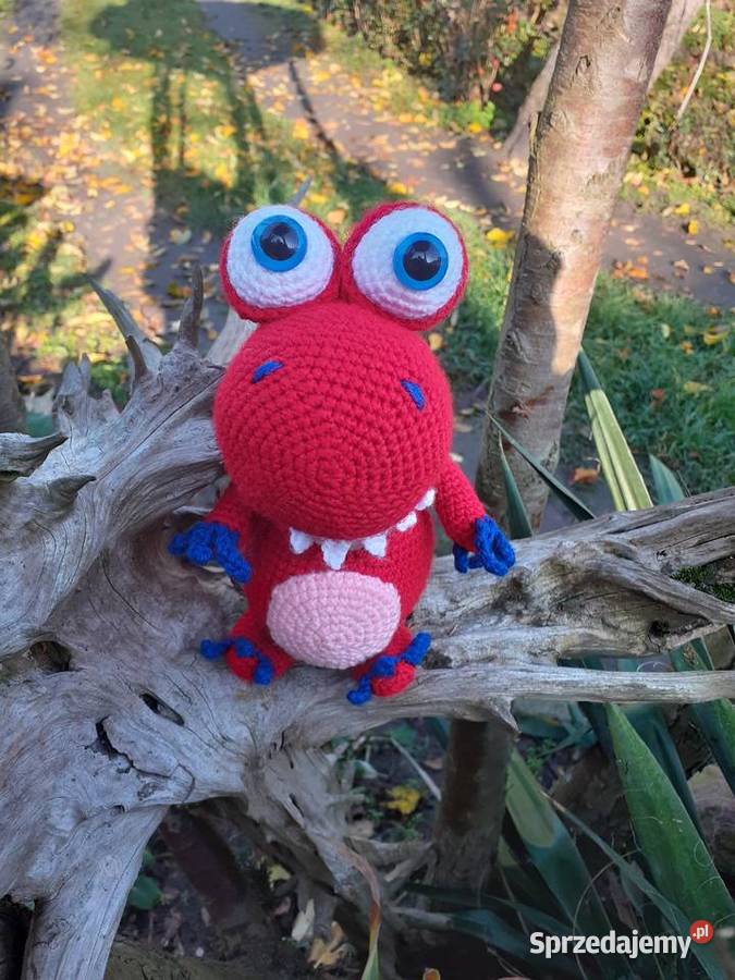 Smok Edzio na szydełku Nakło nad Notecią