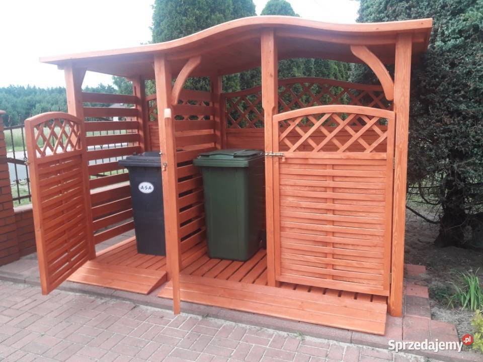 Zabudowa do segregacji 2 x 11m z dach fala Kalety