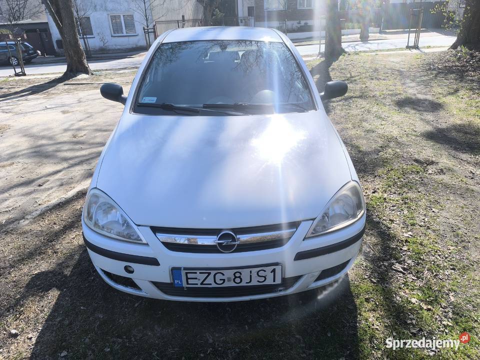 Opel Corsa c 5d bez rdzy zadbana Rok produkcji 2006 Zgierz
