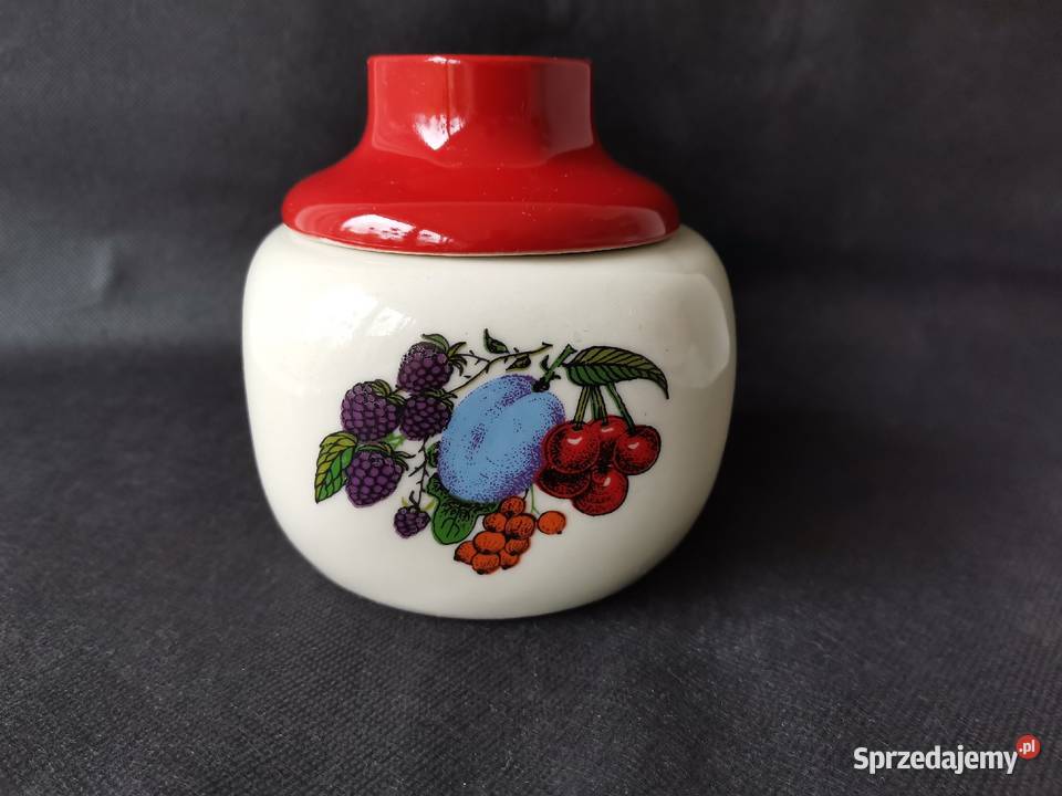 Stary pojemnik porcelana porcelit Chodzież Katowice