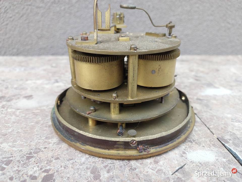 M137 Mechanizm starego zegara kominkowego pomorskie Tczew sprzedam