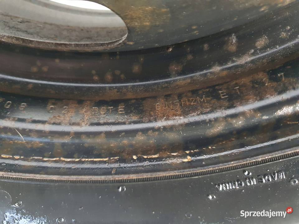 KOŁO ZAPASOWE Peugeot Citroen C3 II zapas felga stalowe Rudka