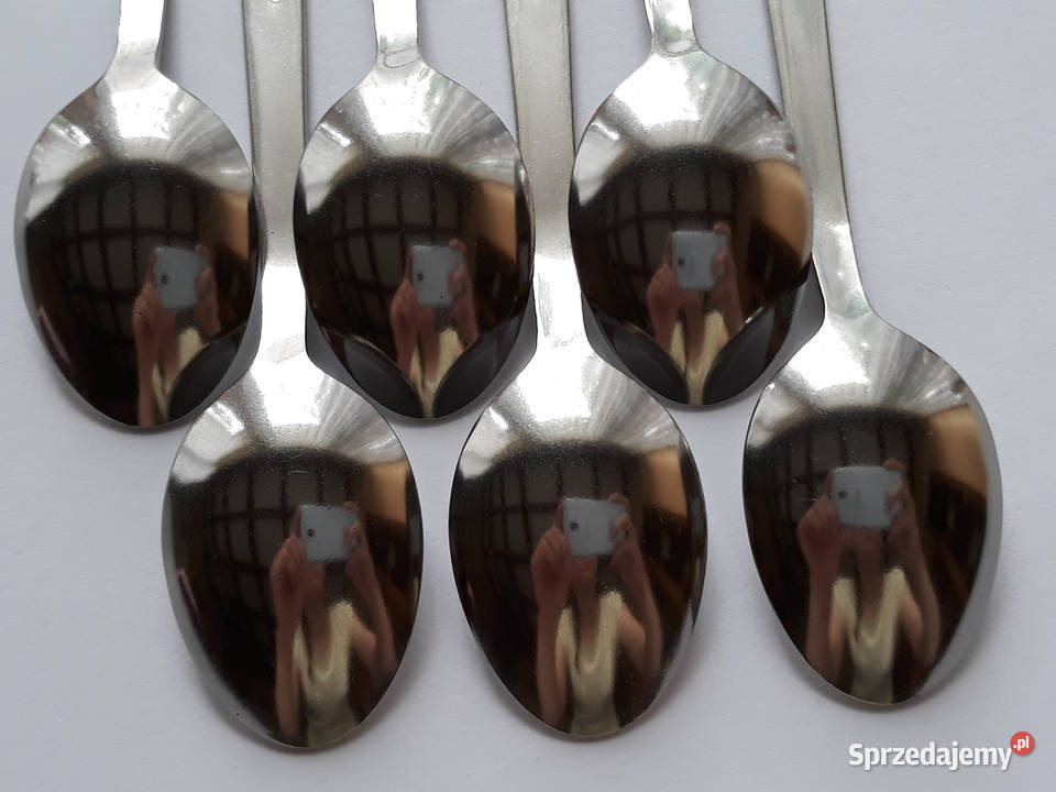 Łyżeczki do herbaty KROPECZKI kropki FNS Dąbrowa Górnicza