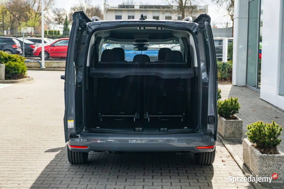 Volkswagen Caddy Maxi Edition 20 TDI 122 DSG kamera cofania Łódź