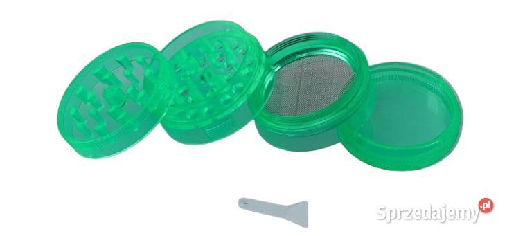 Plastikowy Crusher do Mielenia Tytoniu Suszu CBD śląskie Ostrowy nad Okszą