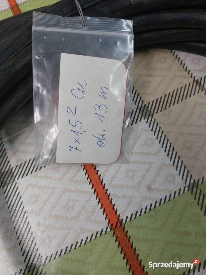 Sprzedam kabel miedziany w gumie 7x15mm2 Łańcut