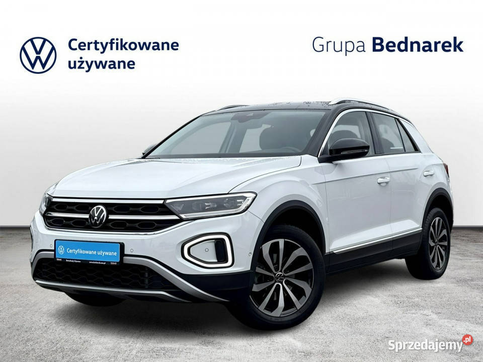 Volkswagen TRoc Bezwypadkowy Salon Polska Serwis kamera cofania Łódź sprzedam