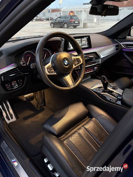 Bmw G30 530i 20 benzyna 2018 przyciemniane szyby Seria 5 Kraków