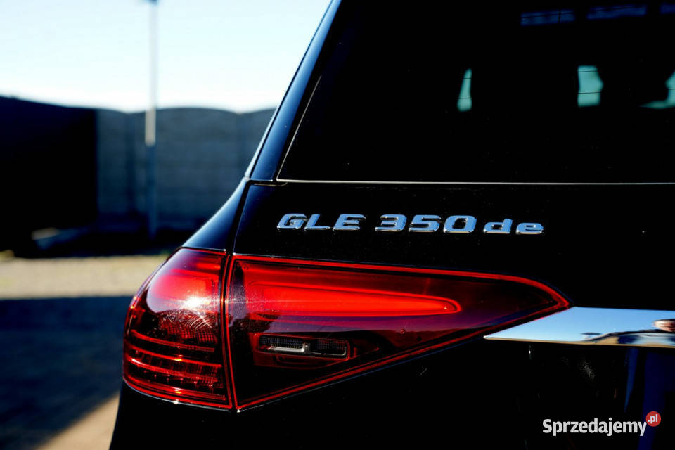Mercedes GLE 350 de AMG skora kamery 360 nawi Mercedes-Benz Otmuchów sprzedam