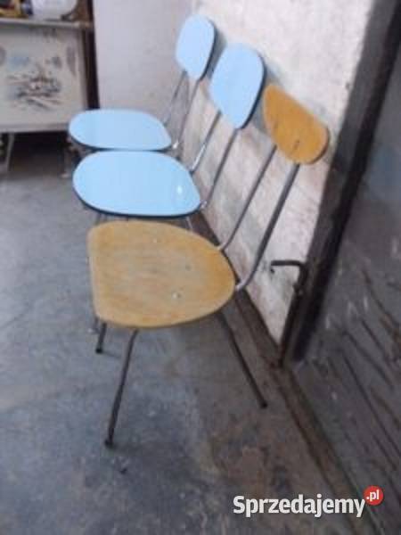 Stare krzesła bauhaus Czechosłowackie PRL Bielsko-Biała