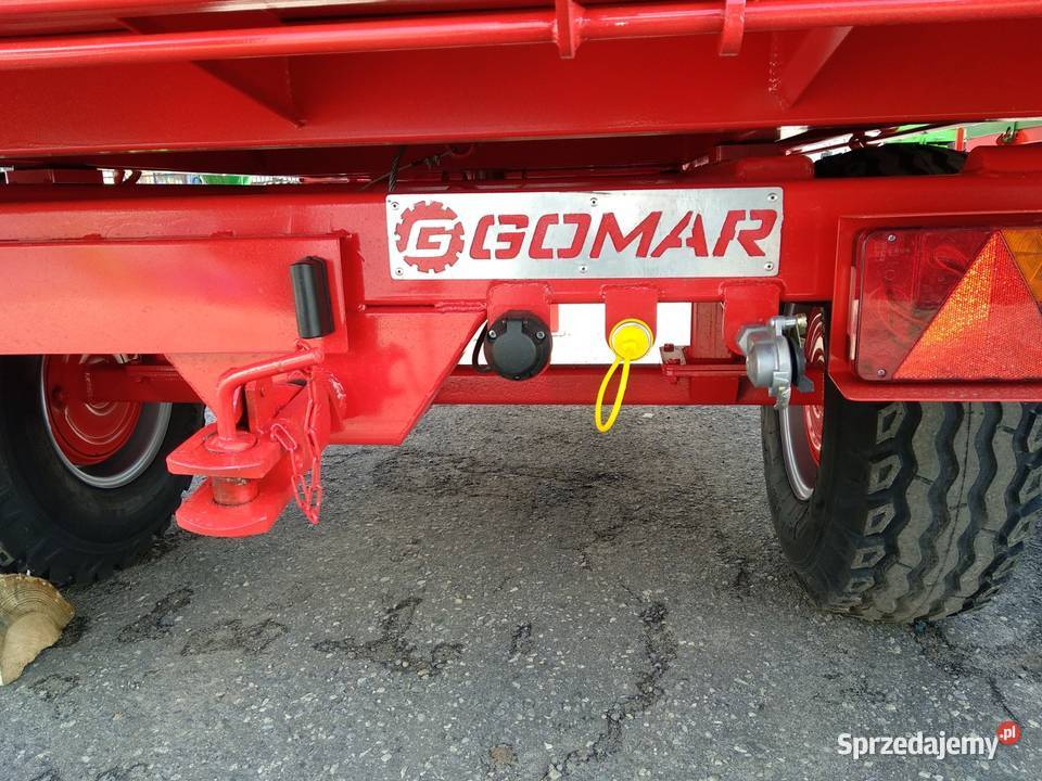PRZYCZEPA JEDNOOSIOWA FIRMY GOMAR GPJ 1051 5T Miechów