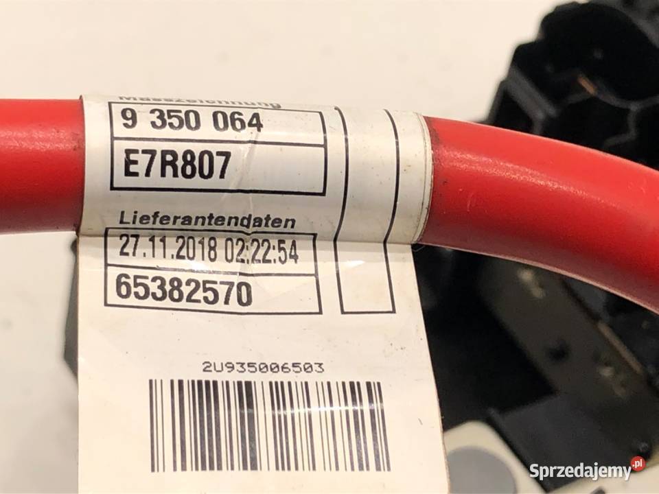 KLEMA PLUS BMW G30 9350064 30 320 PRZEWÓD Przewody, wtyczki i wiązki