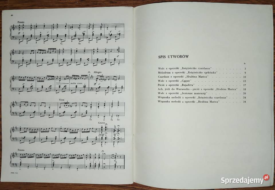 Imre Kalman Muzyka szampan i miłość Pozostałe