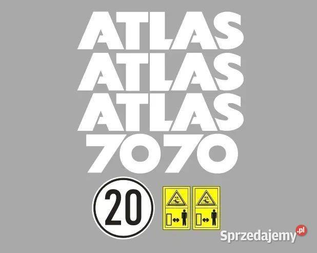 Naklejki oklejenie Atlas AR 70 Zamiennik mazowieckie Janików