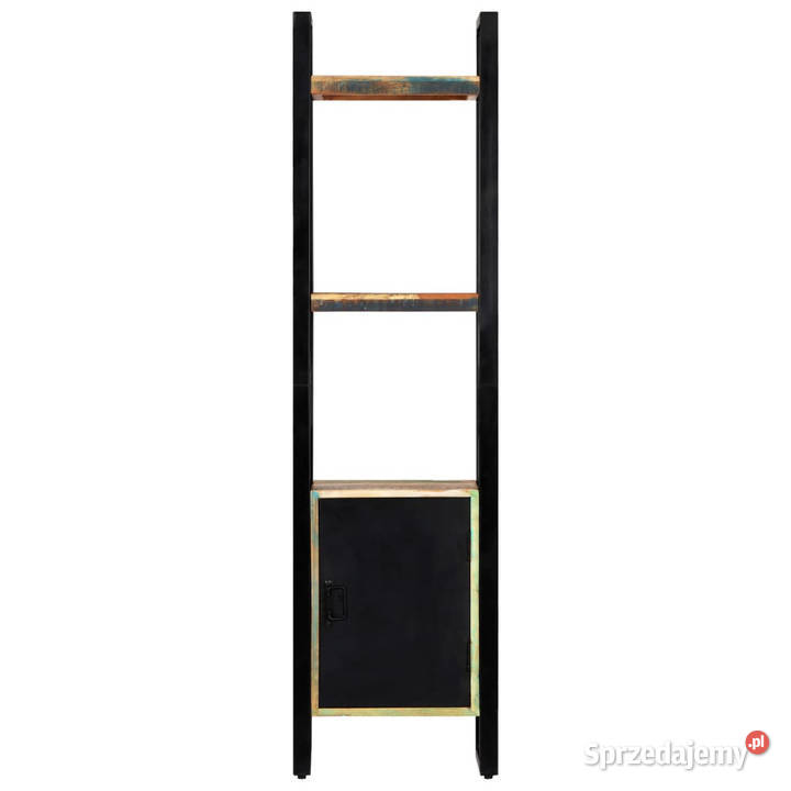 Regał na książki 45 x 30 x 171 lite drewno z Warszawa