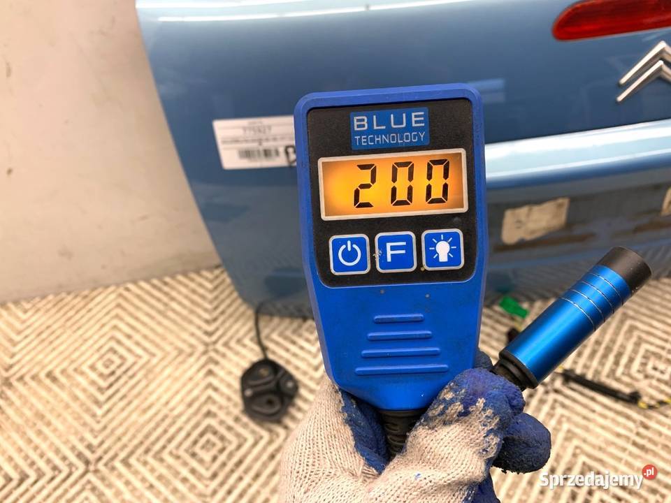 KLAPA TYŁ CITROEN C3 Kabriolet TYLNA BAGAŻNIKA podkarpackie