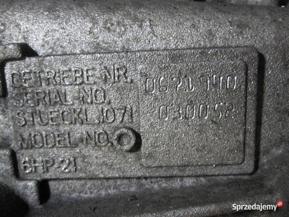 BMW 3 5 X3 20 D N47D20C automatyczna skrzynia