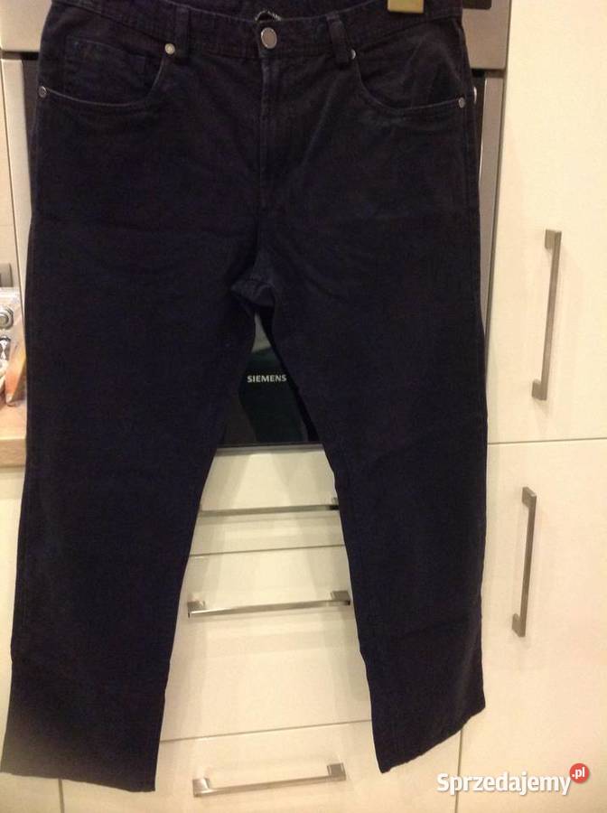 Spodnie Czarne Jeans Męskie CARLOS L Odzież codzienna Nowa Sól