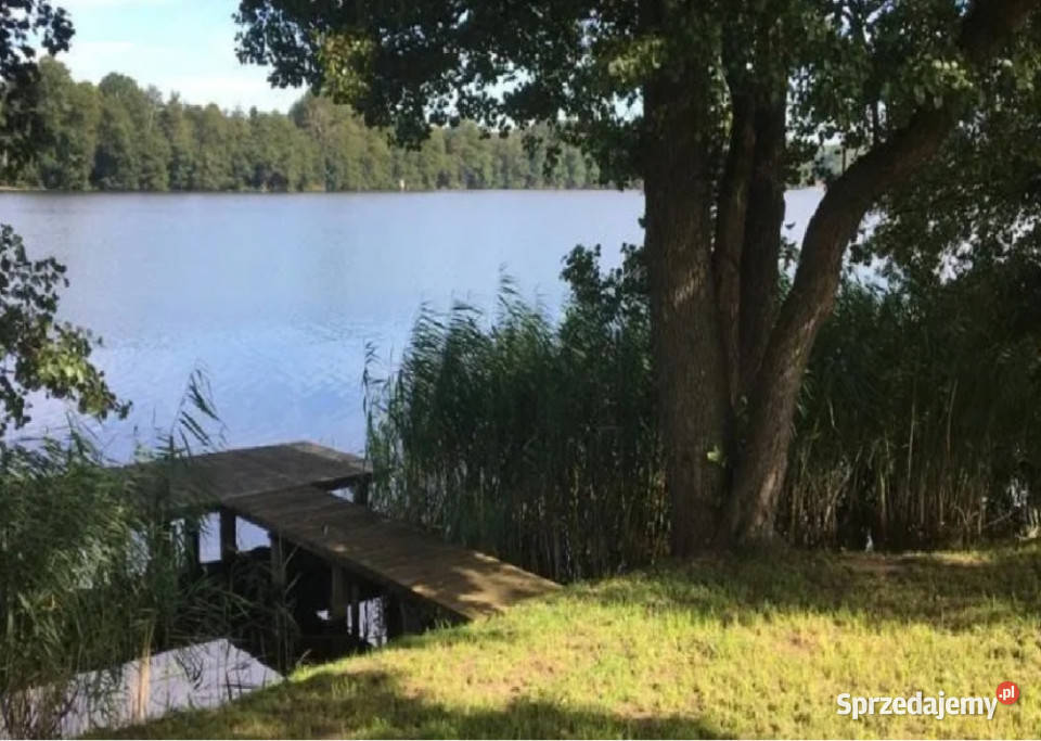 Piękny widok na wodę ze wzgórza Idealna pod twój świętokrzyskie