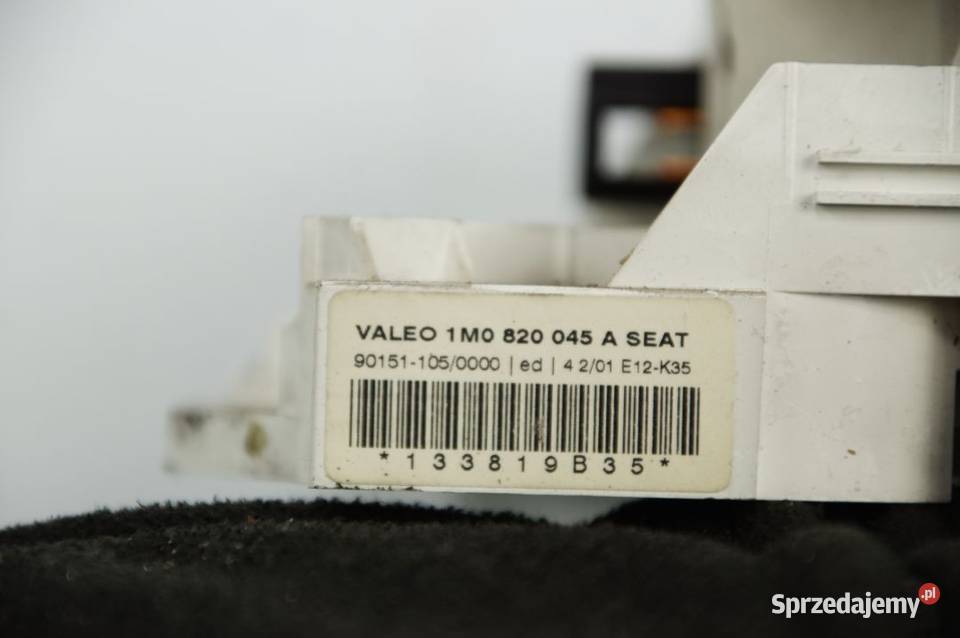 PANEL KLIMATYZACJI SEAT LEON 1M0820045A Pozostałe Lipno