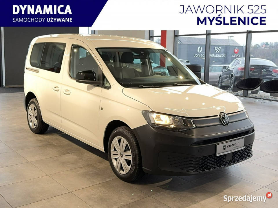 Volkswagen Caddy VAT 23 20TDI 102 M6 2022 r biały małopolskie