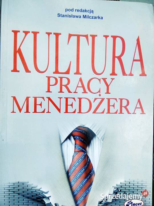 Kultura pracy menedżera książki księgarnie Warszawa