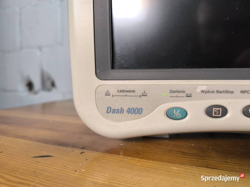 GE Dash 4000 Kardiomonitor Cardiac Jabłonna sprzedam