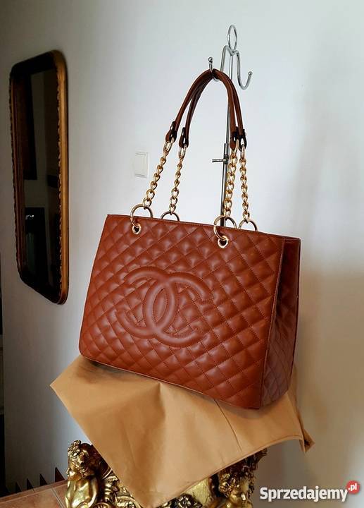 TOREBKA CHANEL ŁAŃCUSZKI PIKOWANA CC CHANELKA A4 Bydgoszcz sprzedam