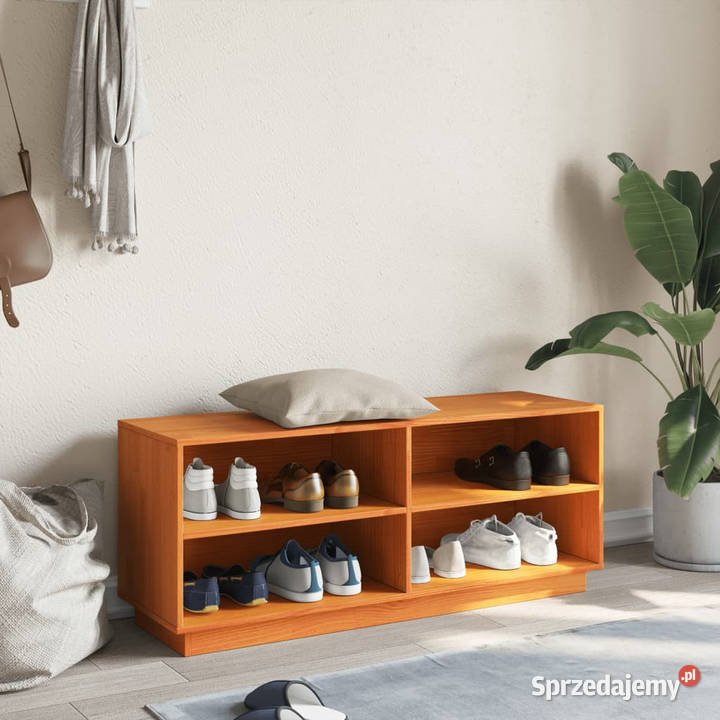 Szafka na buty woskowy brąz 110x34x45 lite Warszawa