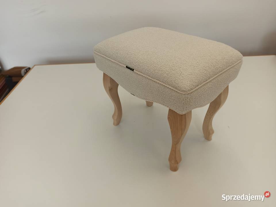Taboret do toaletki boucle stołek do toaletki Gdynia