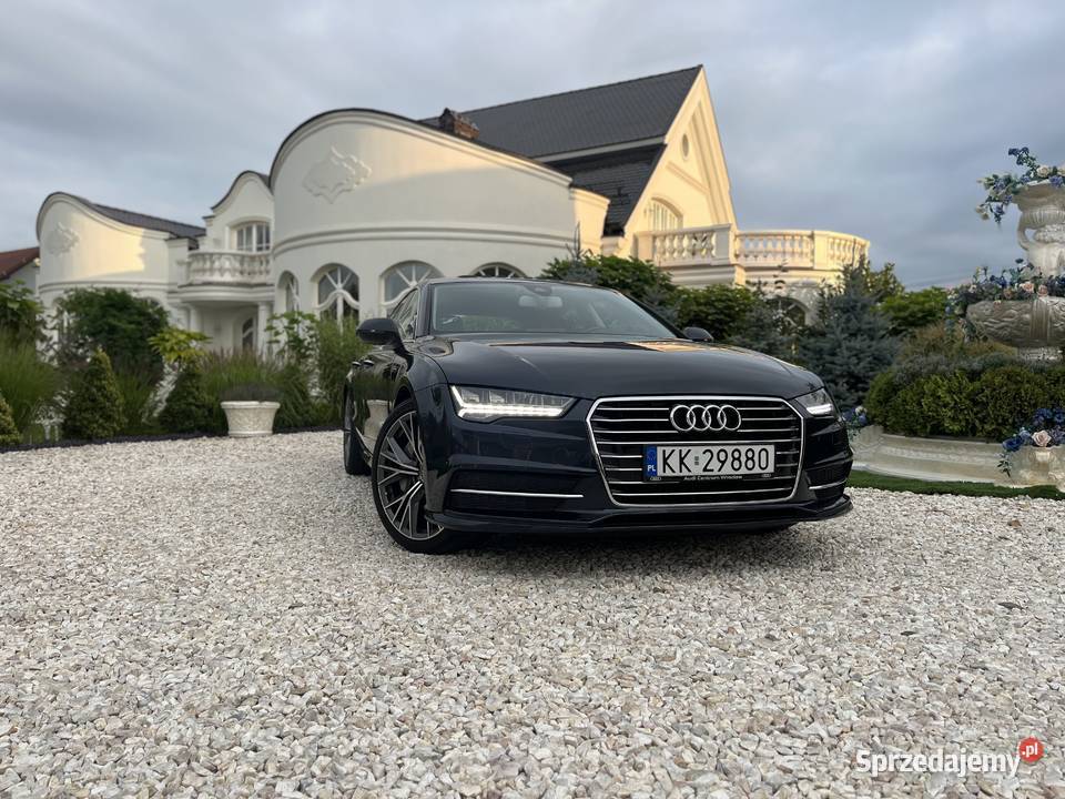 Audi A7 Tiptronic 8hp 30tfsi HeadUp Bose Grzane nieuszkodzony Kraków