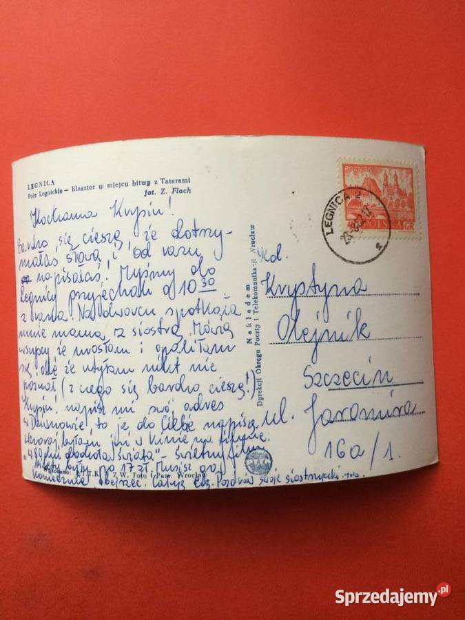 2461 Widokówka Legnica Szczecin sprzedam