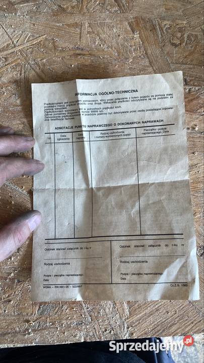 Prędkościomierz mera poltik PRL do motocykla