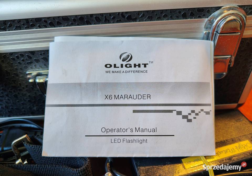 Olight X6 Marauder led Flashlight latarka Jastrzębie-Zdrój