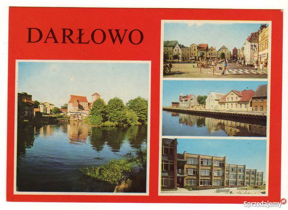 DARŁOWO POCZTÓWKA Pocztówki i karty telefoniczne Krynki