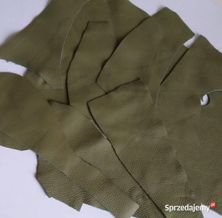 Skóra 304 g Licowa Włoska średnie i małe kawałki Gdańsk