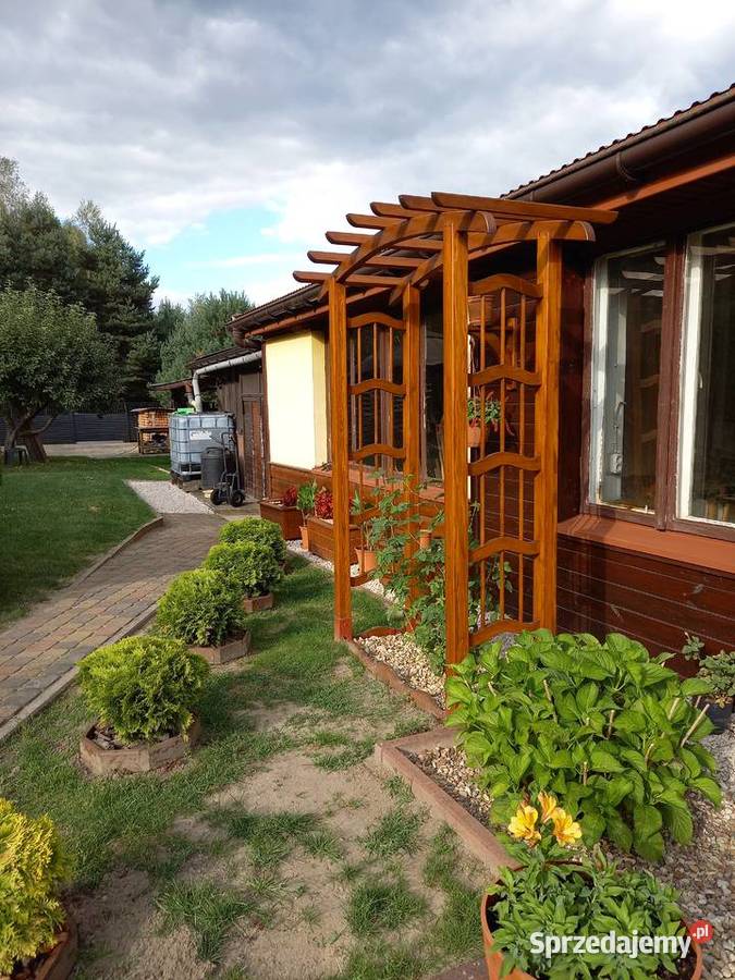 PERGOLA OGRODOWA TREJAŻ PERGOLE PERGOLE OGRODOWE Pergole i trejaże Wąchock