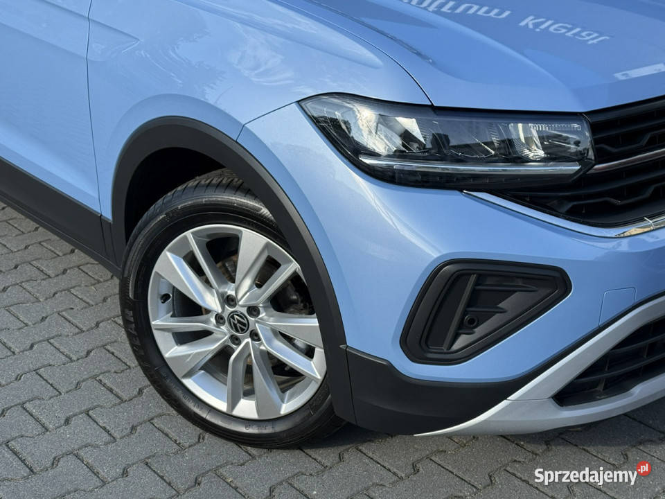 Volkswagen TCross 10 TSI 115 life dsg app conect aluminiowe felgi śląskie Tychy