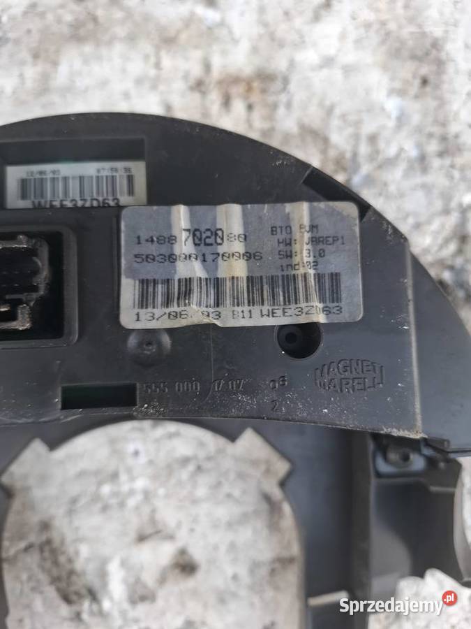 Licznik Zegar Fiat Ulysee lubelskie Wisznice