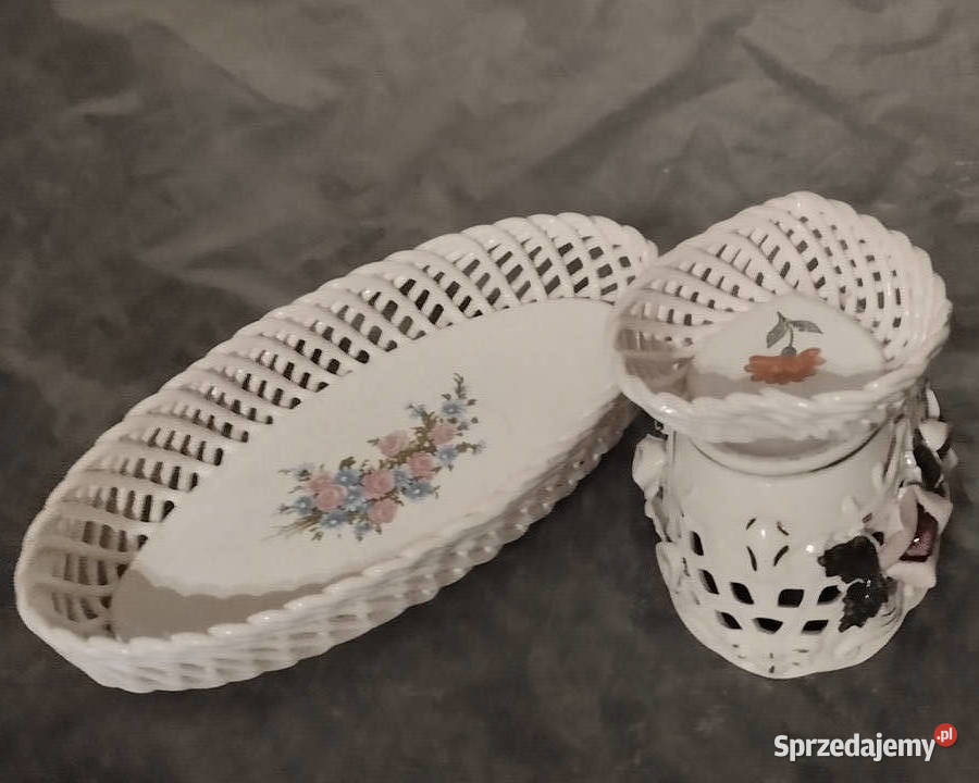 Talerzyki deserowe Talerzyki ażurowe Salaterka Warszawa