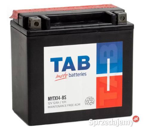 Akumulator motocyklowy TAB MYTX14BS 12V 12Ah świętokrzyskie